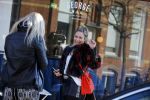Amsterdam 16 maart 2016
Nikkie Plessen wordt gefotografeerd voor haar instagram.