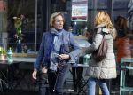 Amsterdam 12 maart 2016 
Nina Brink met dochter kleinzoon en Pieter Storms in Amsterdam zuid.