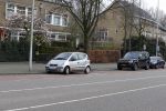 Amsterdam 2 april 2016 
Noi pakon heeft bekeuring op haar auto voor het huis van Martijn Krabbe