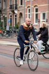 Amsterdam 8 april 2016
Oscar Aerts op de fiets in amsterdam zuid