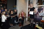 Amsterdam 21 maart 2016 
Boekpresentatie Patricia Snel. ( de pianist) Sandra Schuurhof ontvangt het eerste exemplaar. De presentatie was in hotel de Hallen.