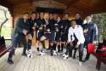 Rotterdam 13 april 2016
Life after Football LAF Voet golf met oa Eljero Elia Najib Amhali Pierre v Hooijdonk Fajah Lourens Joelle Witschge Ramon Beuk Evgeniy Levchencko Michael Mols Romano Denneboom Kahlid Boularouz en de organisatoren Regi Blinker enSoufian Asafiati