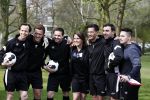 Rotterdam 13 april 2016
Life after Football LAF Voet golf met oa Eljero Elia Najib Amhali Pierre v Hooijdonk Fajah Lourens Joelle Witschge Ramon Beuk Evgeniy Levchencko Michael Mols Romano Denneboom Kahlid Boularouz en de organisatoren Regi Blinker enSoufian Asafiati