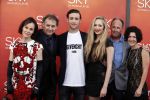 Amsterdam  3 april 2016
Premiere musical Sky in het Amsterdam theater. Robin de Levita met vrouw en kinderen