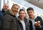 Eindhoven, 20 Maart 2016 Kompetitiewedstrijd PSV-AJAX, eindstand 0-2
Ruud Gullit met zijn zoon Maxime ( en vriendje) als toeschouwer
ghurema@zonnet.nl Gerard Regels