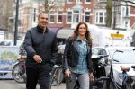 Amsterdam 22 maart 2016 
Ruud Gullit met zijn vriendin Karin de Rooij in Amsterdam zuid