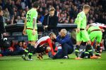 Eindhoven, 20 Maart 2016 Kompetitiewedstrijd PSV-AJAX, eindstand 0-2
Santiago Arias blessure