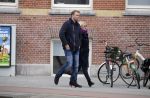 Amsterdam 11 maart 2016
Sheila de Vries en haar zoon Gideon in Amsterdam zuid.