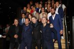 Amsterdam 3 april 2016
Premiere musical Sky in het Amsterdam theater.
Robin de Levita John Ewbank Marco Borsato en Kees Abrahams