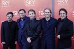 Amsterdam 3 april 2016
Premiere musical Sky in het Amsterdam theater.
Robin de Levita John Ewbank Marco Borsato Kees Abrahams en Piotr Sikora