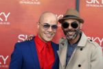 Amsterdam  3 april 2016
Premiere musical Sky in het Amsterdam theater.
Stanley Burlesson met Ivo Chundro