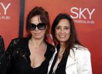 Amsterdam  3 april 2016
Premiere musical Sky in het Amsterdam theater.
Suzanne en Monique Klemann met partners