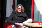 Amsterdam 11 april 2016 
Tygo Gernandt op terras in het zonnetje