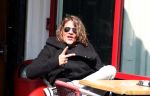 Amsterdam 11 april 2016 
Tygo Gernandt op terras in het zonnetje