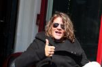 Amsterdam 11 april 2016 
Tygo Gernandt op terras in het zonnetje