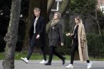 Amsterdam 2 april 2016 
Viktor Fischer met .... op straat in Amsterdam.