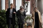 Amsterdam 2 april 2016 
Viktor Fischer met .... op straat in Amsterdam.