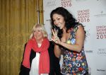 Amsterdam 21 maart 2016  
Strong woman award in het amstel hotel. Willeke Alberti wint de award.
Willeke met Hind Betty en Rita Verdonk