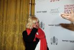 Amsterdam 21 maart 2016  
Strong woman award in het amstel hotel. Willeke Alberti wint de award