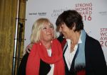Amsterdam 21 maart 2016  
Strong woman award in het amstel hotel. Willeke Alberti wint de award.
Willeke met Hind Betty en Rita Verdonk