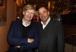 Amsterdam 18 maart 2017 
Premiere Gare de Lyon in het nieuwe de la mar theater. Addy v d Krommenacker met vriend