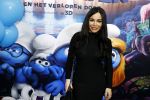 Amsterdam 18 maart 2017 
premiere Smurfen in  Pathe Arena. Amanda Balk met dochter Vegas
