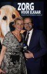 Aalsmeer 29 maart 2017
Hulphond gala in Aalsmeer studio's. Anita Witzier met man