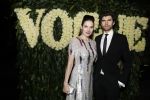 Amsterdam 9 maart 2017 
5 njaar Voque. Feest / diner in rijksmuseum en feest in the Duchess. Anna Drijver met Benja Bruining