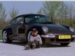 April 1997
Bart de Graaff met zijn nieuwe porsche auto