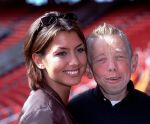 Bart de Graaf met zijn vriendin Valerie
24 augustus 1998