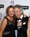 Hilversum 6 maart 2017
Uitreiking Buma awards in studio 21. Blof met hun dames. Paskal jacobsen Norman Bonink Peter Slager en Bas Kennis met hun vrouwen