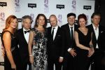 Hilversum 6 maart 2017
Uitreiking Buma awards in studio 21. Blof met hun dames. Paskal jacobsen Norman Bonink Peter Slager en Bas Kennis met hun vrouwen