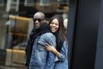 Amsterdam 10 maart 2017
Geza Weisz op zijn slippers op de fiets Carolina Dijkhuizen meT Jerrel Houtsnee op de pc hooftstraat