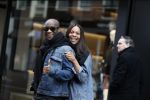Amsterdam 10 maart 2017
Geza Weisz op zijn slippers op de fiets Carolina Dijkhuizen meT Jerrel Houtsnee op de pc hooftstraat