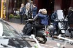 Amsterdam 11 maart 2017 
Caroline Tenasen met man Ernst Jan Smids op de pc hooftstraat