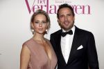 Amsterdam 13 maart 2017
Premiere het verlangen met in de hoofdrollen Chantal Janzen Gijs Naber en Alex Klaassen. Chantal met man marco