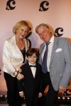 Amsterdam 21 maart 2017
Presentatie magazine Chantal janzen in de Adam toren. Ouders Chantal met zoon James