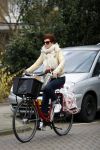 Amsterdam 22 maart 2017
Chazia Mourali op de fiets