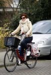 Amsterdam 22 maart 2017
Chazia Mourali op de fiets