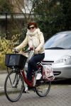 Amsterdam 22 maart 2017
Chazia Mourali op de fiets