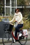 Amsterdam 22 maart 2017
Chazia Mourali op de fiets
