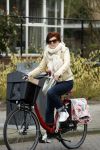 Amsterdam 22 maart 2017
Chazia Mourali op de fiets