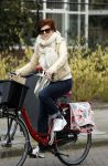 Amsterdam 22 maart 2017
Chazia Mourali op de fiets