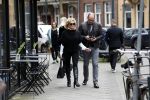Amsterdam 4 maart 2017
Connie Witteman met verloofde/vriend Eugene v Dun op de cornelis schuytstraat