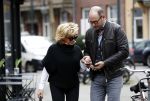 Amsterdam 4 maart 2017
Connie Witteman met verloofde/vriend Eugene v Dun op de cornelis schuytstraat