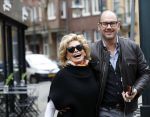 Amsterdam 4 maart 2017
Connie Witteman met verloofde/vriend Eugene v Dun op de cornelis schuytstraat