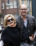Amsterdam 4 maart 2017
Connie Witteman met verloofde/vriend Eugene v Dun op de cornelis schuytstraat