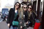 Amsterdam 28 maart 2017
Maybritt Slof en Danielle Slof met een vriendin op de pc hooftstraat