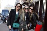 Amsterdam 28 maart 2017
Maybritt Slof en Danielle Slof met een vriendin op de pc hooftstraat