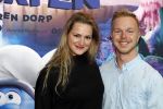 Amsterdam 18 maart 2017 
premiere Smurfen in  Pathe Arena. Martijn Vogel en Desi van Doeveren